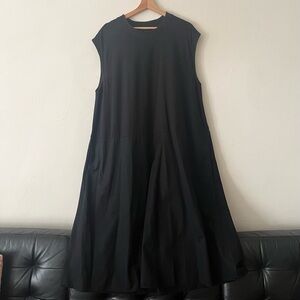 COS Mixed Media Cotton Dress